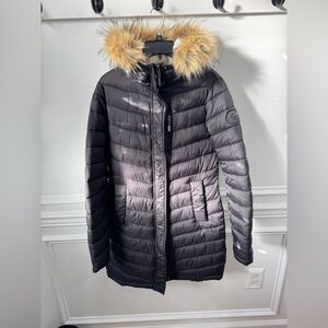 Superdry Chevron Faux Fur Super Fuji Jacket